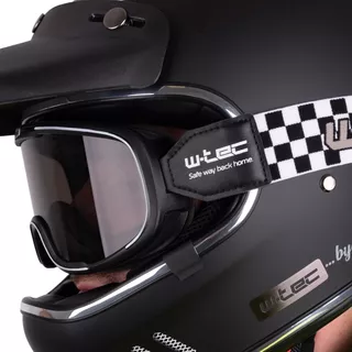 W-TEC Chesster Retro-Brille - schwarz