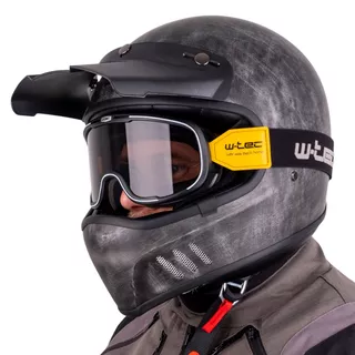 W-TEC Retron Motorradhelm mit Chesster Schutzbrille