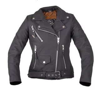 W-TEC Brinea Damen Motorrad Lederjacke