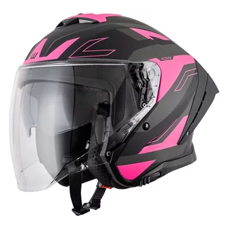 W-TEC Voltik Shockrose Motorradhelm