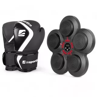 Wandziel inSPORTline Smartpunch + Boxhandschuhe Shormag