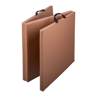 inSPORTline Trifold 195x90x5 cm faltbare Gymnastikmatte - braun
