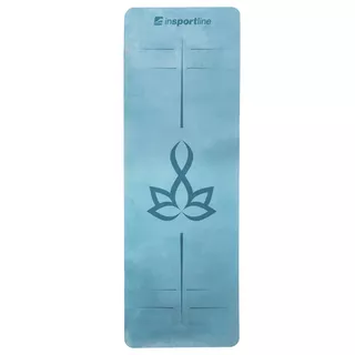 Yogamatte inSPORTline Padvana 183x61x0,4 cm - schwarz