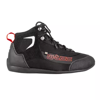 W-TEC Dinvara Damen-Moto-Stiefel - schwarz-rot