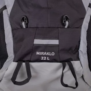 Reflektierender Rucksack inSPORTline Miraklo - schwarz