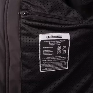 W-TEC Dyte Damen Softshell-Motorradjacke - schwarz
