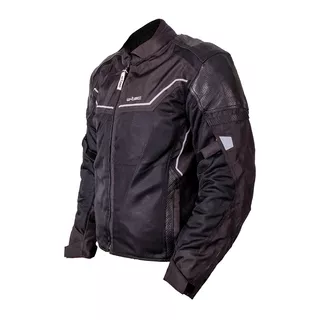 W-TEC Adam Motorradjacke - schwarz