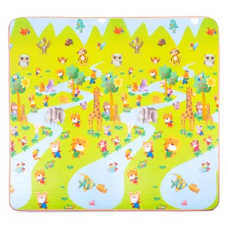 Rollende Kindermatte inSPORTline Lhotino 200x180x1,5 cm - Pláž/Farma