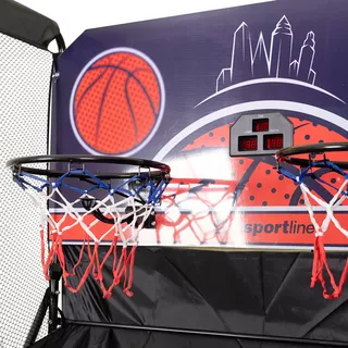 Doppelter Basketballkorb mit Zähler inSPORTline Calister