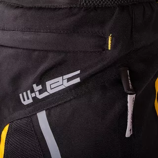 W-TEC Toranio Herren Sommer-Motorrad-Hose - schwarz-gelb