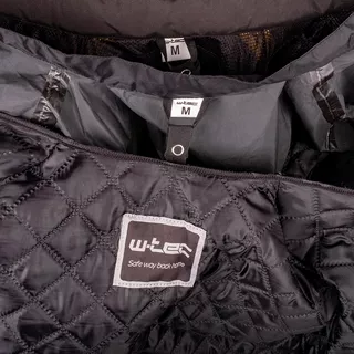 W-TEC Tosheck Herren Sommer Moto Jacke - schwarz-gelb
