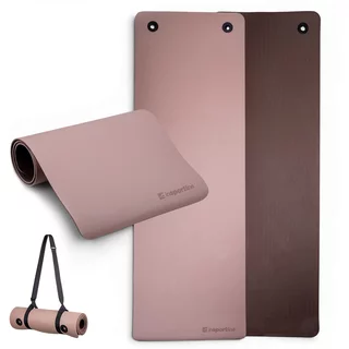 inSPORTline Kikami Trainingsmatte 180 x 61 x 0,8 cm - bamboo beige-hnědá