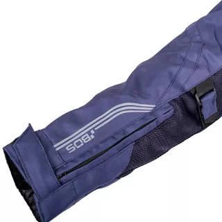 Herren-Sommer-Motojacke BOS Hobart - Blau