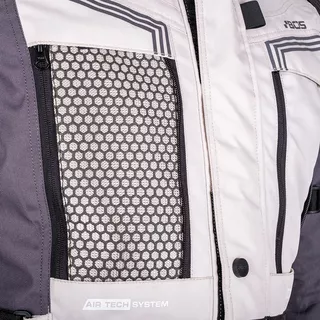 Touring-Motojacke für Männer BOS Maximum - neon