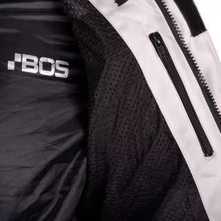 Touring-Motojacke für Männer BOS Maximum - neon