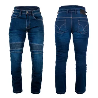 Herren-Moto-Jeans BOS Micas - Acid Blue - Blau