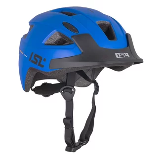 Kinder-Fahrradhelm mit LED-Licht ISL Lumiro - Racer Blue