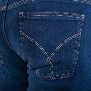Herren-Moto-Jeans BOS Micas - Acid Blue