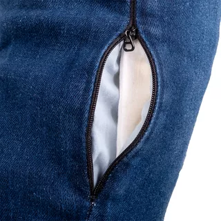 Herren-Moto-Jeans BOS Micas - Acid Blue