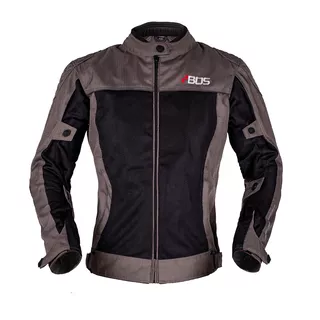 Damen-Motojacke BOS Sunshine - Grau