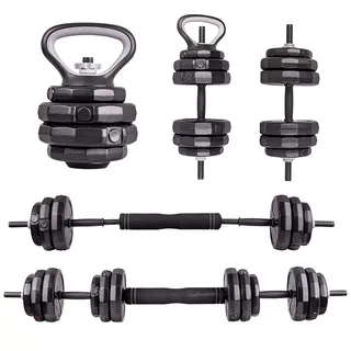 Zement-Hantelset inSPORTline ON-X 6in1 40 kg