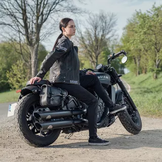 W-TEC Woposum Damen Moto Leggings