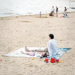 Picknickdecke inSPORTline Maritino 208x197 cm
