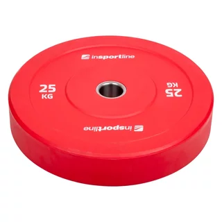 Gummischeibe inSPORTline Bumper Plate Go 25 kg 50 mm