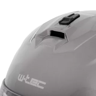W-TEC Buenaventa Reise-Helm - fluo žlutá lesk