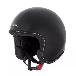 Chopper-Helm W-TEC Badachos - schwarz glänzend