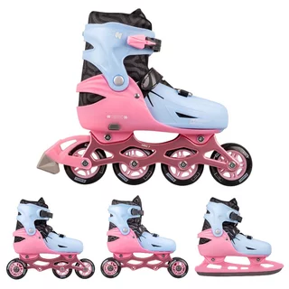 Verstellbare 4in1 inSPORTline Fourtuna Schlittschuhe