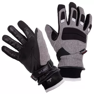 W-TEC Sabresul Motorrad- und Skihandschuhe - grau