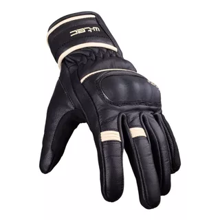 W-TEC Franker Motorrad-Handschuhe - schwarz-weiß