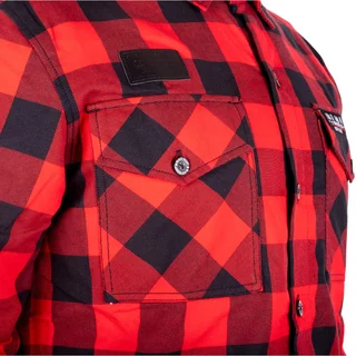 W-TEC Black Heart Respector II Hemd - rot-schwarz