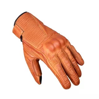 W-TEC Kruegero Motorradhandschuhe aus Leder - braun