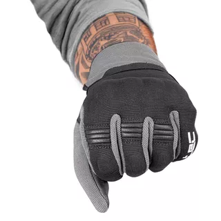 W-TEC Groniko Sommer-Motorradhandschuhe - grau-schwarz