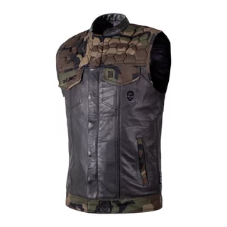 Motorradweste W-TEC Black Heart Regimento - tmavě šedá-kamufláž