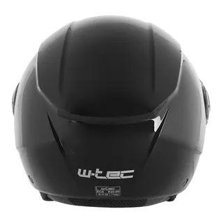 W-TEC Bareiro Open Helm - weiß glänzend