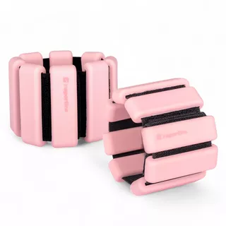 Fitnessgewichte für Knöchel und Handgelenk inSPORTline Brace 2x0,5 kg - rosa