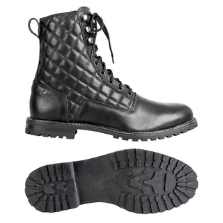 W-TEC Leocia Schwarz Damen-Moto-Stiefel