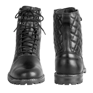 W-TEC Leocia Schwarz Damen-Moto-Stiefel