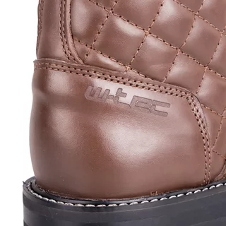 W-TEC Leocia Braun Damen-Moto-Stiefel