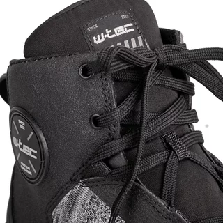 W-TEC Garavit Motorradstiefel - schwarz