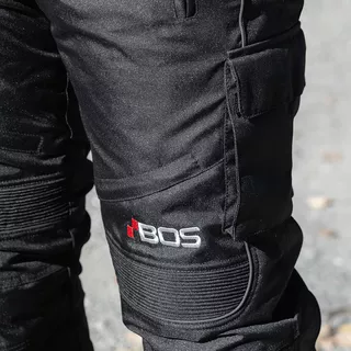 BOS Texas Motorradhosen - schwarz