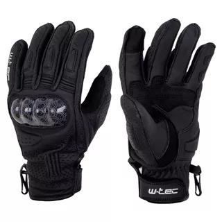 W-TEC Binaluck-Motorradhandschuhe - schwarz