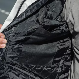 Touring-Motojacke für Männer BOS Maximum - neon