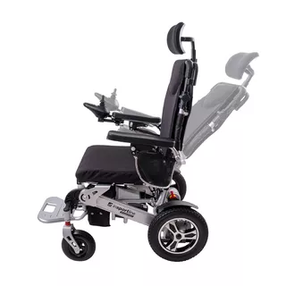 inSPORTline Hawkie Evo II Elektrorollstuhl mit verstellbarer Rückenlehne 700W - grün