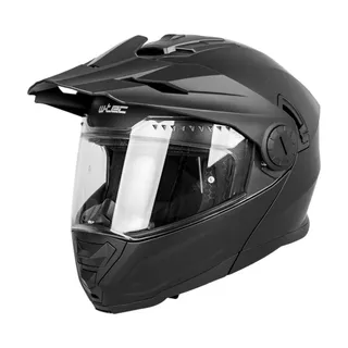 W-TEC Biscaia P/J aufklappbarer Enduro-Helm - mattschwarz