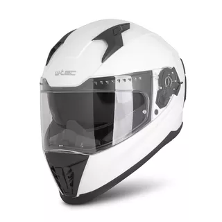 W-TEC Burgosa Reise-Helm - weiß glänzend