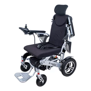 inSPORTline Hawkie Evo II Elektrorollstuhl mit verstellbarer Rückenlehne 700W - grün